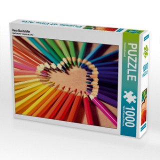 Spiel/Spielzeug Herz Buntstifte (Puzzle) Herzensfreund