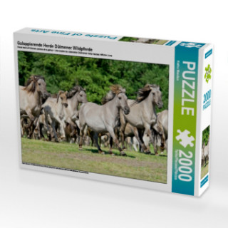 Joc / Jucărie Galoppierende Herde Dülmener Wildpferde (Puzzle) Katho Menden