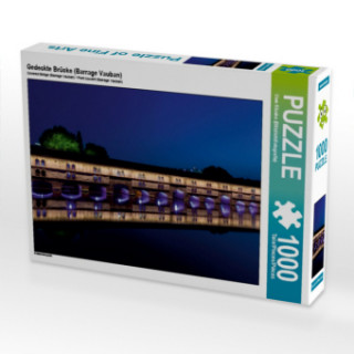 Joc / Jucărie Gedeckte Brücke (Barrage Vauban) (Puzzle) Uwe Kloske (Blitzlichtfotografie)