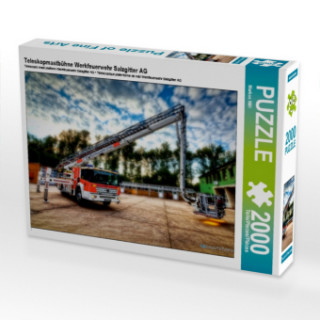 Spiel/Spielzeug Teleskopmastbühne Werkfeuerwehr Salzgitter AG (Puzzle) Markus Will