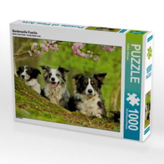 Spiel/Spielzeug Bordercollie Familie (Puzzle) Kathrin Köntopp