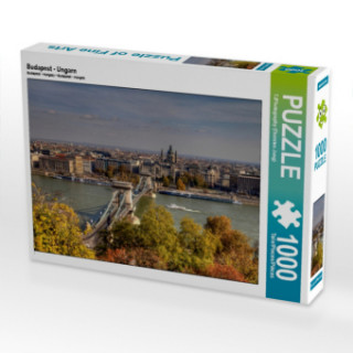 Gra/Zabawka CALVENDO Puzzle Budapest - Ungarn 1000 Teile Lege-Größe 64 x 48 cm Foto-Puzzle Bild von TJPhotography (Thorsten Jung) Thorsten Jung