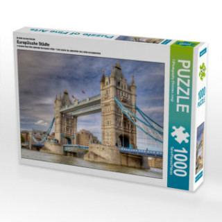 Hra/Hračka CALVENDO Puzzle Tower Bridge 1000 Teile Lege-Größe 64 x 48 cm Foto-Puzzle Bild von TJPhotography (Thorsten Jung) Thorsten Jung