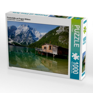 Game/Toy Fischerhütte am Pragser Wildsee (Puzzle) Hans Pfleger