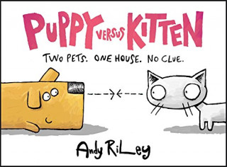 Książka Puppy versus Kitten Andy Riley