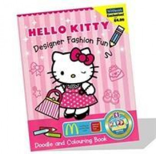 Carte Hello Kitty Designer Doodle Book and Colouring Book 