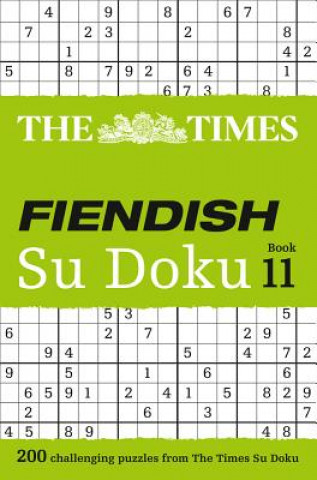 Könyv Times Fiendish Su Doku Book 11 The Times Mind Games