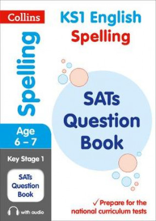Carte KS1 Spelling SATs Practice Question Book Collins KS1