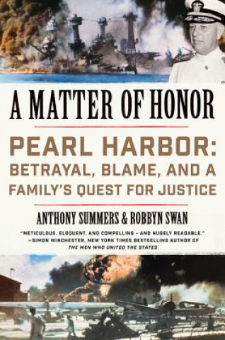 Kniha Matter of Honor Anthony Summers