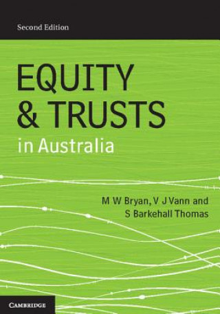 Kniha Equity and Trusts in Australia Michael Bryan