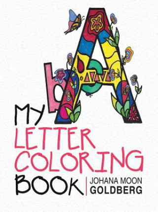Carte My Letter Coloring Book JOHANA MOO GOLDBERG