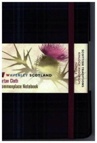 Carte Thistle Tartan: Pocket: 14 x 9cm: Scottish Traditions: Waverley Genuine Tartan Cloth Commonplace Notebook 