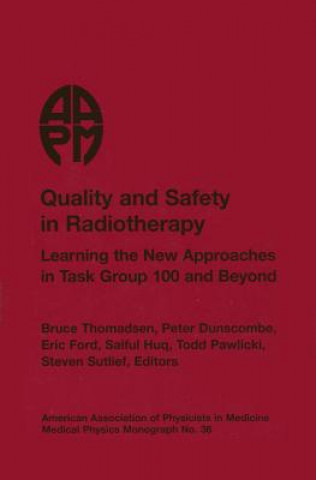 Kniha Quality and Safety in Radiotherapy 