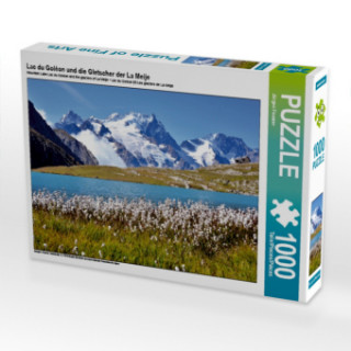 Jeu/jouet Lac du Goléon und die Gletscher der La Meije (Puzzle) Jürgen Feuerer