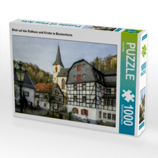 Hra/Hračka Blick auf das Rathaus und Kirche in Blankenheim (Puzzle) Arno Klatt