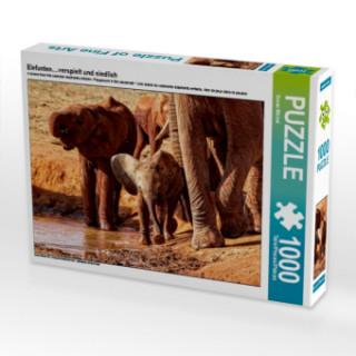 Joc / Jucărie Elefanten....verspielt und niedlich (Puzzle) Susan Michel