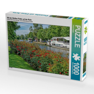 Joc / Jucărie Mit der Weißen Flotte auf der Ruhr (Puzzle) Peter Hebgen