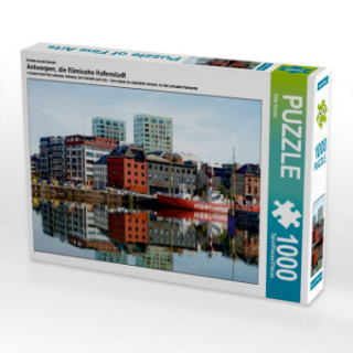 Joc / Jucărie Ein Motiv aus dem Kalender Antwerpen, die flämische Hafenstadt (Puzzle) Elke Krone