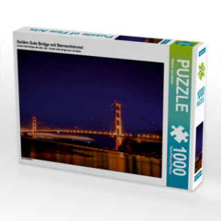 Hra/Hračka Golden Gate Bridge mit Sternenhimmel (Puzzle) Markus van Hauten