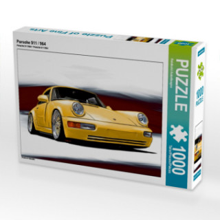 Gra/Zabawka Porsche 911 / 964 (Puzzle) Reinhold Autodisegno