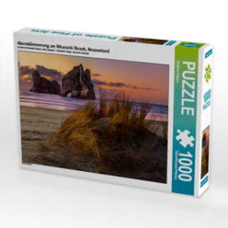 Gra/Zabawka Abenddämmerung am Wharariki Beach, Neuseeland (Puzzle) Stefanie Pappon