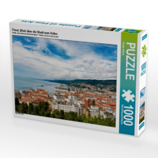 Hra/Hračka Triest, Blick über die Stadt zum Hafen (Puzzle) Gunter Kirsch