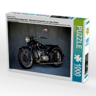 Játék Ein Motiv aus dem Kalender Deutsche Motorradlegenden - Rollende Kunstwerke aus alten Zeiten (Puzzle) Ingo Laue