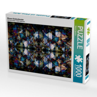 Játék Blaues Kirchenfenster (Puzzle) Maurus Spescha