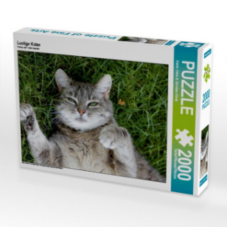 Gra/Zabawka Lustige Katze (Puzzle) Katrin Zeller