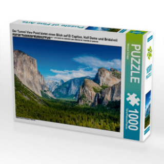 Spiel/Spielzeug Der Tunnel View Point bietet einen Blick auf El Capitan, Half Dome und Bridalveil Fall im Yosemite National Park (Puzzle) Michael Schepp