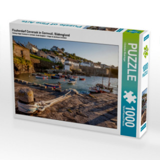 Gra/Zabawka Fischerdorf Coverack in Cornwall, Südengland (Puzzle) Christian Mueringer