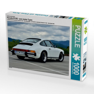 Hra/Hračka Ein Motiv aus dem Kalender Porsche 911SC - zwei starke Typen (Puzzle) Ingo Laue