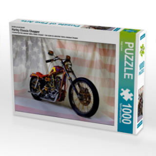 Gra/Zabawka Ein Motiv aus dem Kalender Harley Classic Chopper (Puzzle) Ingo Laue