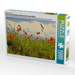 Joc / Jucărie Ein Motiv aus dem Kalender Rosen und Mohnblüten Momente Schweizer Edition (Puzzle) Tanja Riedel