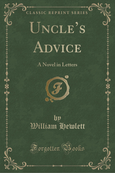 Knjiga Uncle's Advice William Hewlett