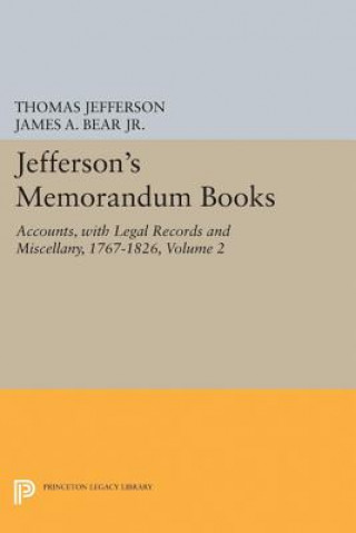 Könyv Jefferson's Memorandum Books, Volume 2 Thomas Jefferson