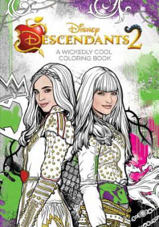 Kniha DESCENDANTS 2 A WICKEDLY COOL COLORING B Disney Book Group