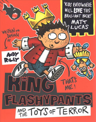 Kniha King Flashypants and the Toys of Terror Andy Riley