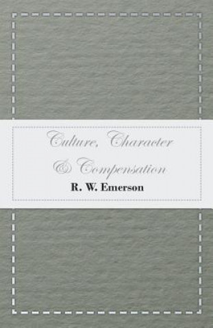 Carte CULTURE CHARACTER & COMPENSATI R. W. Emerson