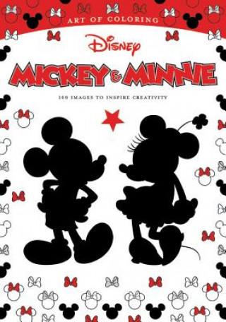 Книга Art Of Coloring: Mickey Mouse And Minnie Mouse 100 Images To Inspire Creativity Disney Book Group