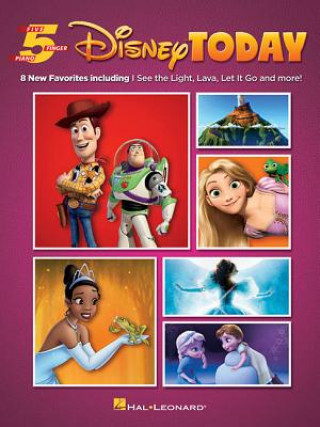 Knjiga Disney Today - Five Finger Piano Songbook Hal Leonard Corp