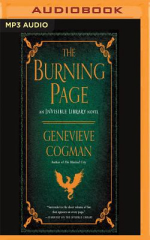 Audio BURNING PAGE                 M Genevieve Cogman