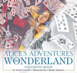 Carte Alice in Wonderland Coloring Book Lewis Carroll