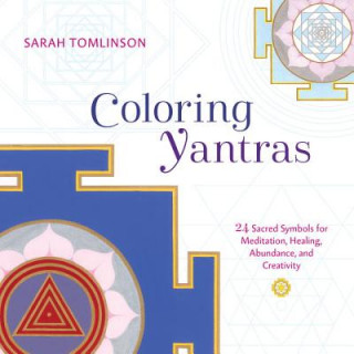 Книга Coloring Yantras Sarah Tomlinson