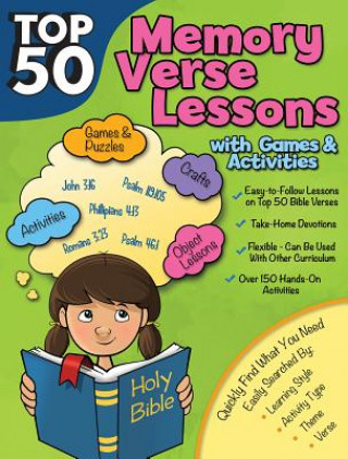 Buch TOP 50 MEMORY VERSES W/GAMES & Lindsey Whitney