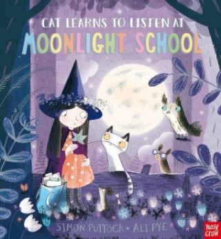 Carte Cat Learns to Listen at Moonlight School Simon Puttock