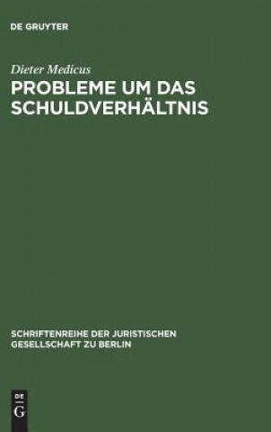 Buch Probleme um das Schuldverhaltnis Dieter Medicus