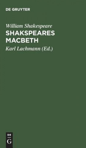 Buch Shakspeares Macbeth William Shakespeare