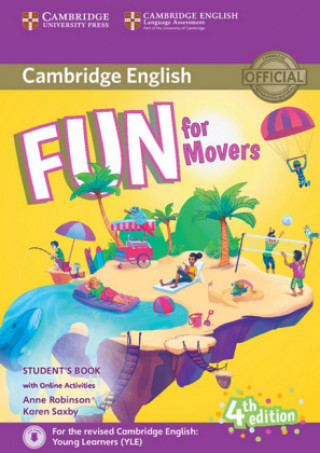 Book Fun for Movers (Fourth Edition) - Student's Book with Audio-CD and online activities 