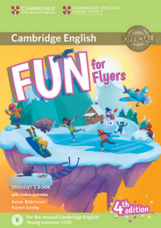 Книга Fun for Flyers (Fourth Edition) - Student's Book with Audio-CD and online activities 